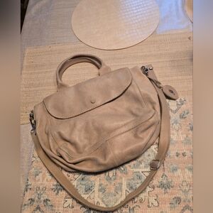 Roots Leather Crossbody Bag